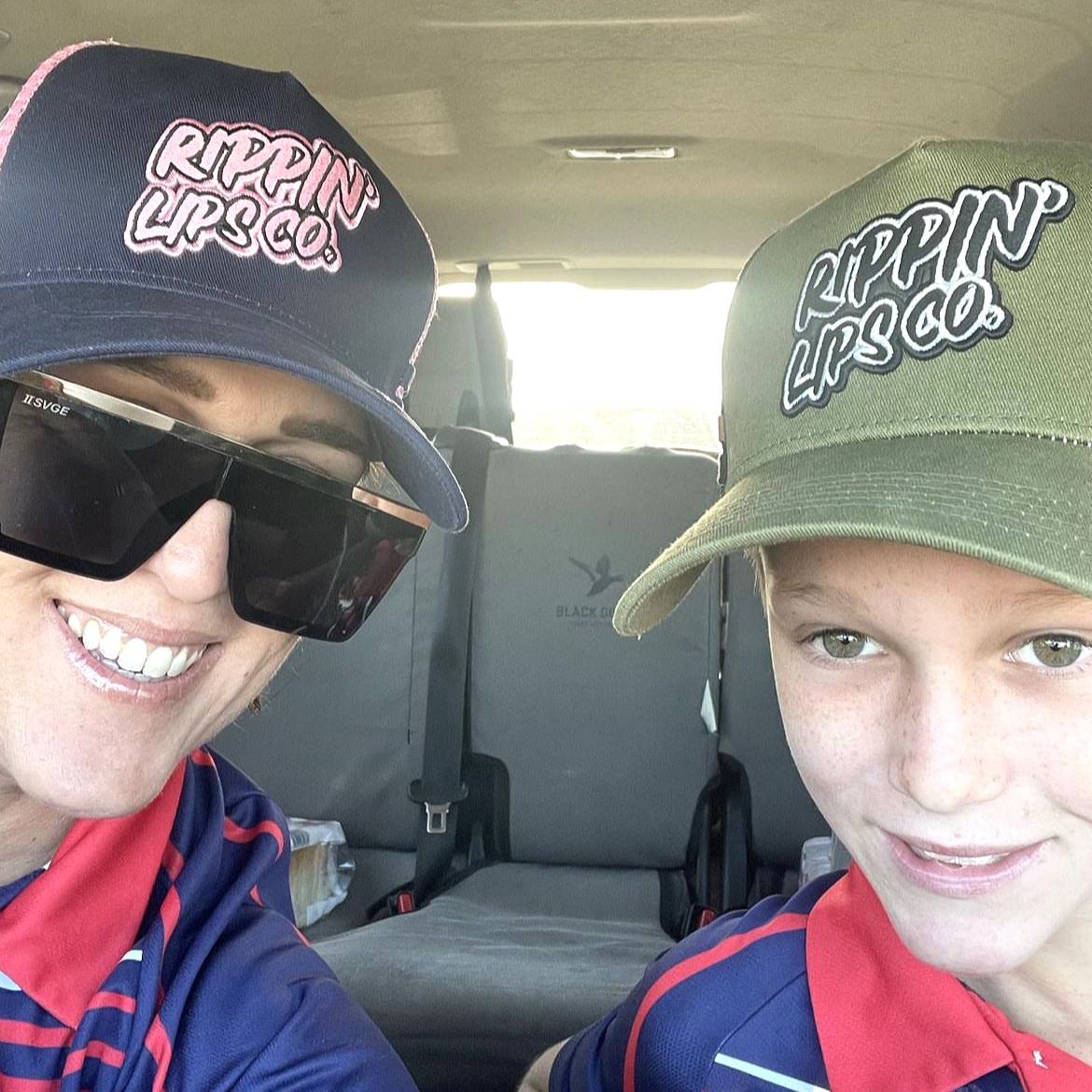 CHASIN' TIDES TRUCKER - KHAKI/BLACK