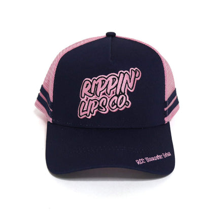 BLUEWATER BABES TRUCKER - NAVY/PINK