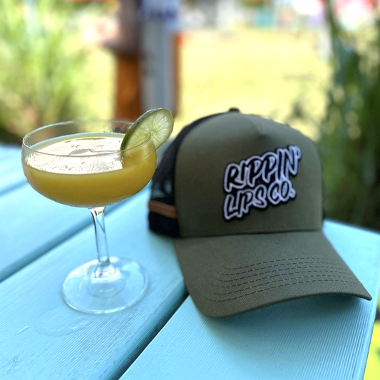 CHASIN' TIDES TRUCKER - KHAKI/BLACK